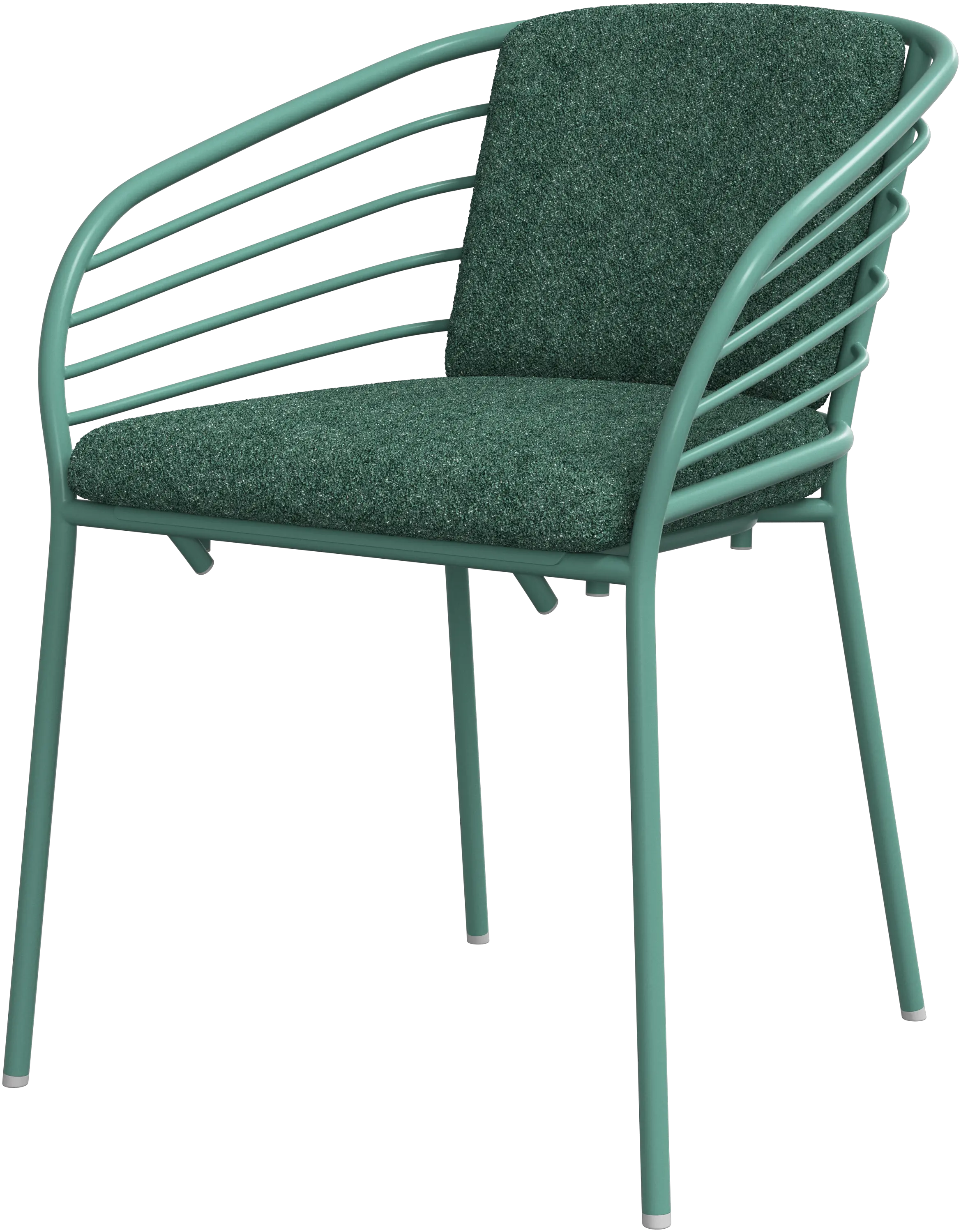 Cancún dining chair with arm & cushion